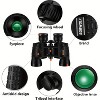 8X40 High Magnification Long Range Zoom Hunting Telescope Binoculars, HD Professional Zoom Bird Watching Bird Travel Hunting,Black, UBSSO - 3 of 4