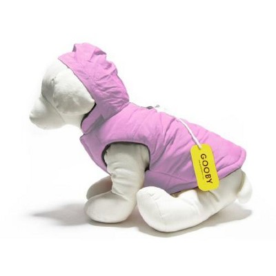 Gooby Wind Parka for Dogs, XSmall, Pink