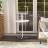Bird Play Stand with Wheels for Parrots and Small Birds,Indoor Outdoor Perch with Ladder Feeder Bowls - LAOTIES - 2 of 4