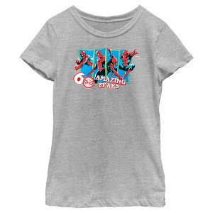 Girl's Spider-Man: Beyond Amazing 60 Amazing Years T-Shirt - 1 of 4