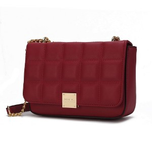 MKF Collection Nyra quilted Vegan Leather Women’s Shoulder bag by Mia K - 1 of 4
