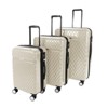 Kathy Ireland Yasmine 3-Piece Hardside Luggage Set - 2 of 4