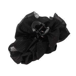 Unique Bargains Women's Elegant Hair Clips 6.5"x5.31"x1.89" Black 1 Pc - 1 of 4