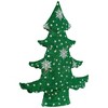 Northlight 3D Lighted Christmas Tree Outdoor Decoration - 20" - Green and White - Clear Lights - 4 of 4