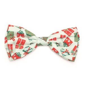 The Worthy Dog Presents Bow Tie - Adjustable Pet Collar Accessory - 1 of 3