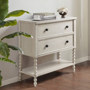 NicBex 1 Drawer Nightstand Modern Bedside Table with Open Storage End Table for Bedroom, Living Room, Study - 1 of 4