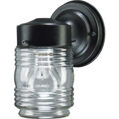 Quorum Lighting 1 - Light Sconce in  Black
