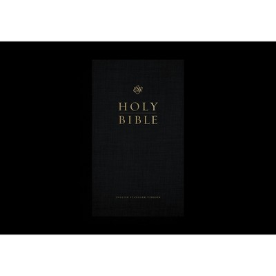ESV Church Bible, Red Letter (Hardcover, Black)