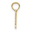 Black Bow Jewelry 14k Yellow Gold I Heart My Dogs Polished Pendant - 2 of 4