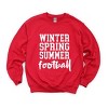Simply Sage Market Winter Spring Summer Football Sweatshirt - 2 of 4