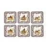 Pimpernel Spode Woodland Coasters, Set of 6,4.25" Square - image 2 of 4