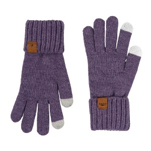 Britt's Knits Womens Winter Mainstay Full Cuff Knit Warm Gloves One Size Fits Most - 1 of 4