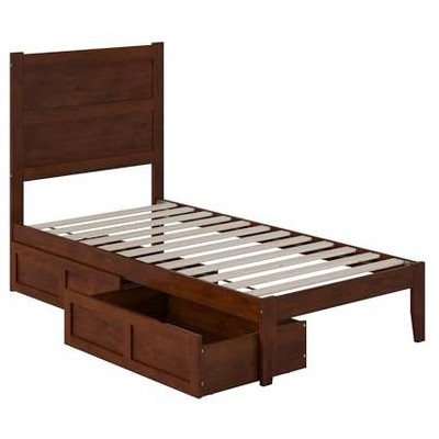 AFI Furnishings NoHo Platform Bed T with Drawers AW