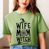 Simply Sage Market Women's Wife. Mom. Witch Short Sleeve Graphic Tee - 2 of 4