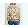 Women's Animal Print Light Knit Winter Sweater - Funkitribe L - 2 of 4