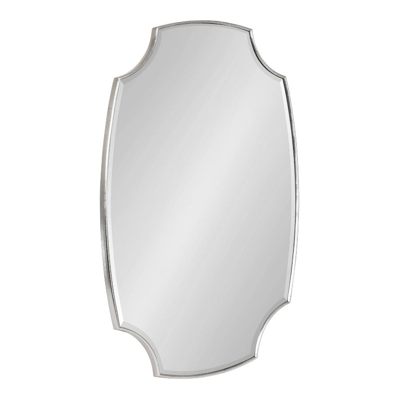 20&#34; x 30&#34; Jovanna Scallop Mirror Silver - Kate &#38; Laurel All Things Decor, 1 of 10