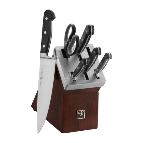 Forged 7 Pc Knife Set with Hardwood Counter Block