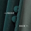 Christmas Window Valance,  Super Soft Pom Pom Decor Velvet Curtains, Green 52×15in, 1 Pc - 4 of 4