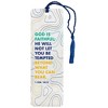 Dicksons God is Faithful Squiggly Line 6 inch Paper Tussled Bookmark Pack of 12 - 2 of 4