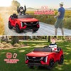 24V Kids Ride on Car Licensed Cadillac 2 Seater Ride on Truck Toy Battery Powered Electric Car for Toddlers - 3 of 4