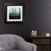 Trademark Fine Art - Christian Lindsten Lake In Forest Matted Framed Art - 2 of 4