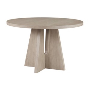 Treasure Trove Accents Round Dining Table Freemont Natural - 1 of 4