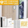 DOMETOUR Home Security Door Reinforcement Lock, Metal Child Safety Lock, Extra High Security Interior & Front Door Latch - 2 of 4