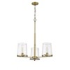 Z-Lite Callista 3 - Light Chandelier in  Rubbed Brass - 3 of 4