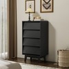 Hooseng 4 Drawer Dresser, Wooden Dresser, Storage Organizer Cabinet for Bedroom, Living Room - 2 of 4