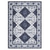 Machine Washable Area Rug 9x12 for Living Room Vintage Geometric Bedroom Carpet Non-Shedding Large Non Slip Throw Carpet Stain Resistant Mat - 4 of 4