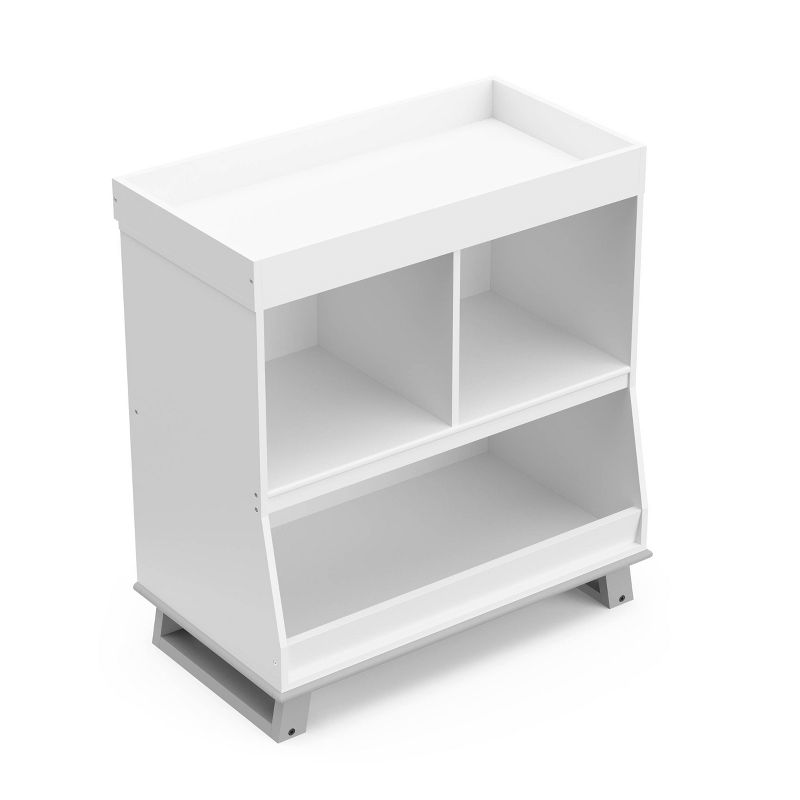 Storkcraft Modern Convertible Changing Table and Bookcase, 4 of 19