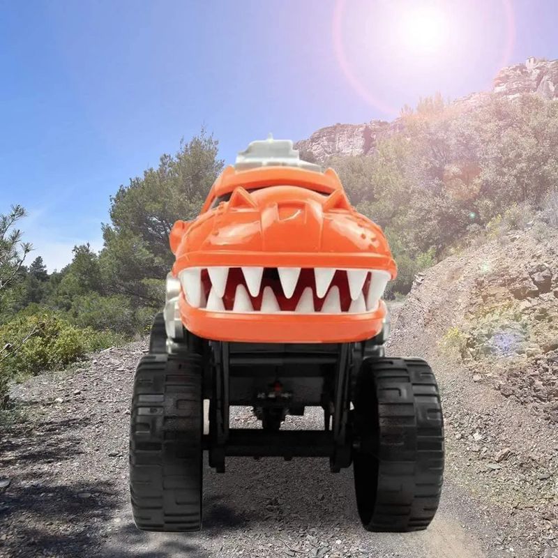 BUILD ME Powerful Chomper Monster Truck, Great Gift for Ages 3+, Orange, 4 of 6