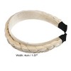 Unique Bargains Women's Velvet Twist Braid Fashion Non-Slip Headband 1 Pc - 4 of 4