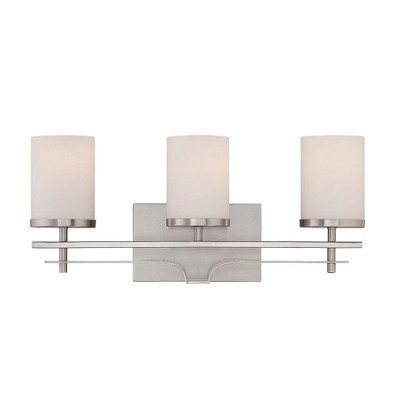 Savoy House Colton 3 - Light Vanity in  Satin Nickel