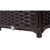 Okak Raised Garden Bed with Drainage Plug 1/2 Pack，Elevated Planter Box for Vegetables/Herbs/Flowers, Outdoor Gardening, Brown - 3 of 4