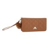 Unique Bargains Rhombus Check Wristband Plush Pom Zip Coin Purse Wallet 1 Pc - 3 of 4