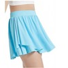 Mocamel Girls' High Waist Pleated Tennis Skirt with Built-in Shorts & Pockets - 2 of 4