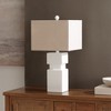 Ardra 23.5" Table Lamp - TBL4579 - White - Safavieh - 4 of 4