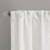DSVIMOY Curtain Panels, Diamond Sheer Window Curtain Panel for Living Room, Bedroom, White, 84"*50"*0.13" - 4 of 4