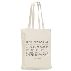 Lincove Stylish Canvas Tote Bag - Eco-Friendly, Reusable Shopping Bag - Perfect for Daily Use, Groceries, and Travel - 1 of 4