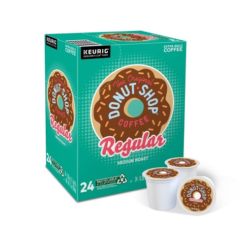 The Original Donut Shop Regular Keurig K Cup Coffee Pods Medium Roast 24ct Target