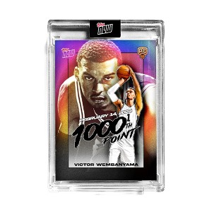 Topps NBA 2023-24 Topps NOW Basketball Card | VW-1 Victor Wembanyama - 1 of 3