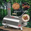 CAVINAS Pizza Oven Outdoor Portable Outdoor Griddles Semi-Automatic Pizza Maker for Outdoor Camping - 4 of 4