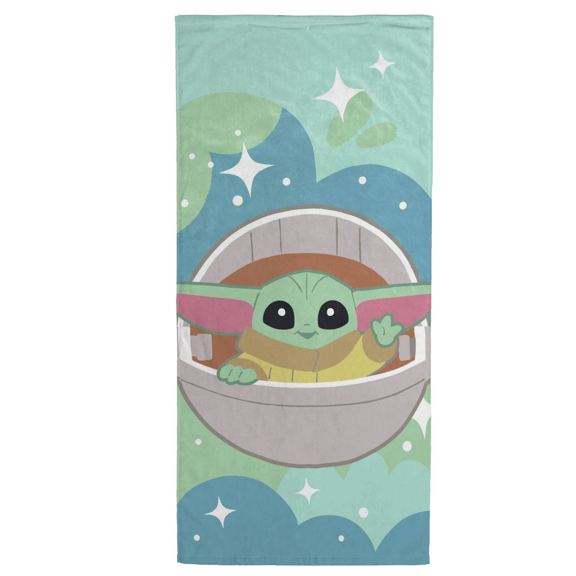 Star Wars: The Mandalorian Grogu Beach Towel