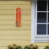 12" x 4" Mini Thermometer - The Busted Knuckle Garage: Modern Metal Wall Sign Panel, Quote Adage Saying Decor - 2 of 3