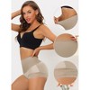 Allegra K Women's High Waisted Tummy Control Butt Lifter Lace Shapewear 2 Pcs - 3 of 4