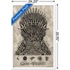 Trends International Game of Thrones - Iron Throne Framed Wall Poster Prints - 3 of 4