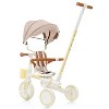 HTUTWOO 7 in 1 Baby Tricycle, with Removable Pedal, Canopy, and Guardrail, Toddler Tricycle, Tricycle for 18-72 Months - 2 of 4