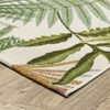 Oriental Weavers Naples 1091X Green / Ivory Indoor /Outdoor Area Rug - 5'3" x 7'6" - 3 of 4