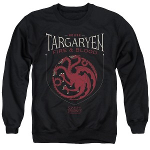 Game Of Thrones House Targaryen Sigil Adult Crewneck Sweatshirt - 1 of 4